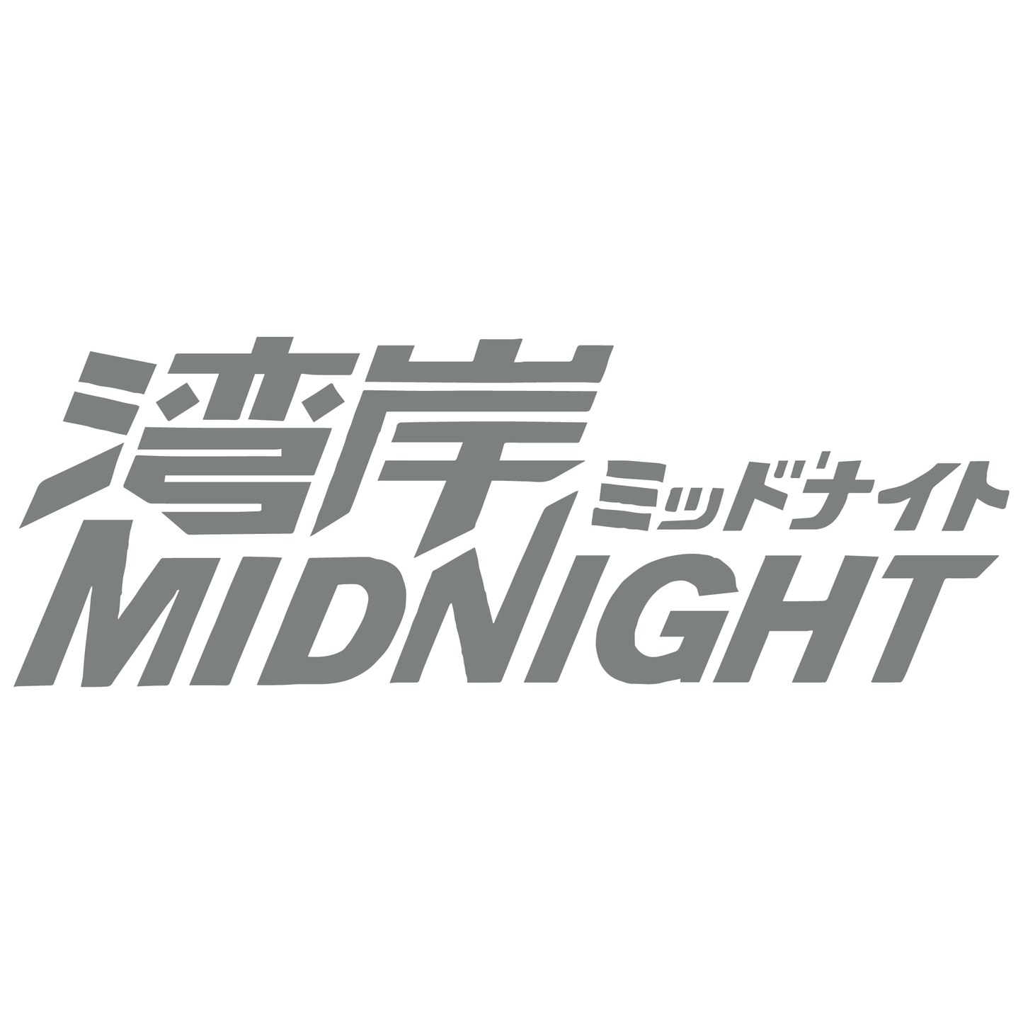 Nalepka Midnight | sticker.si