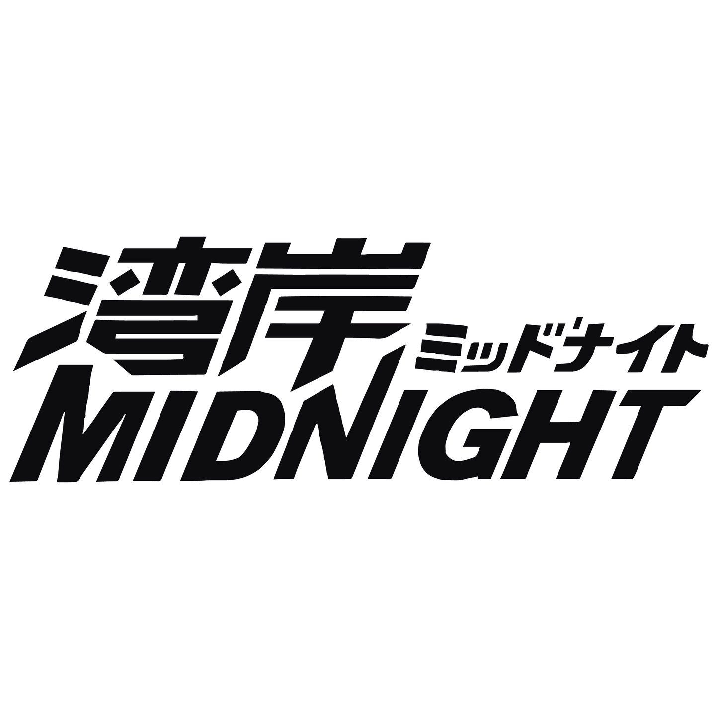 Nalepka Midnight | sticker.si