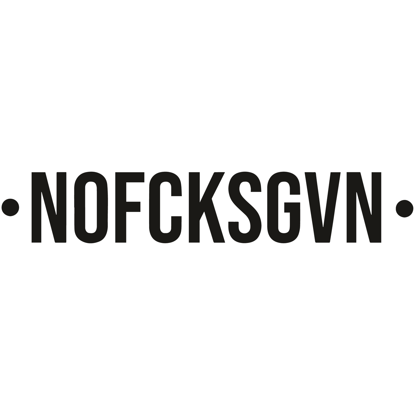 Nalepka NOFCKSGVN | sticker.si