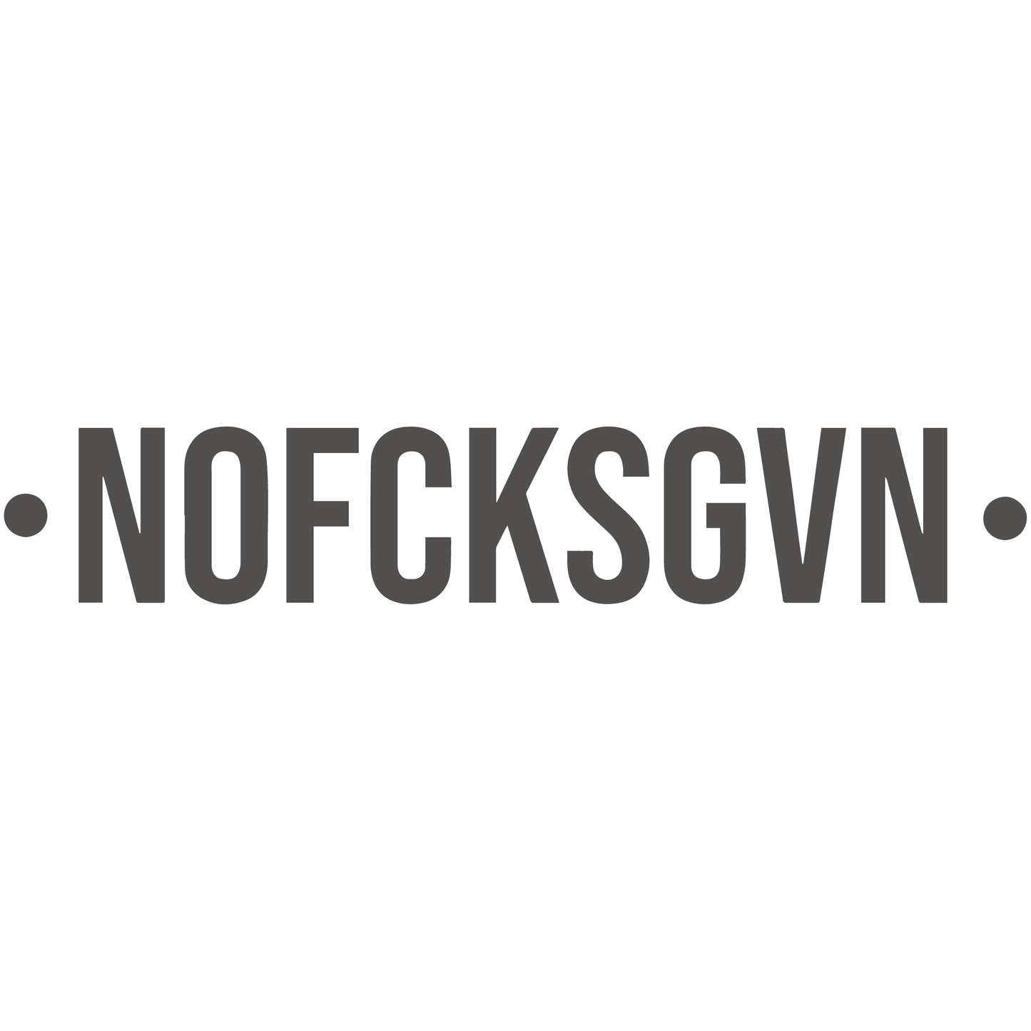 Nalepka NOFCKSGVN | sticker.si