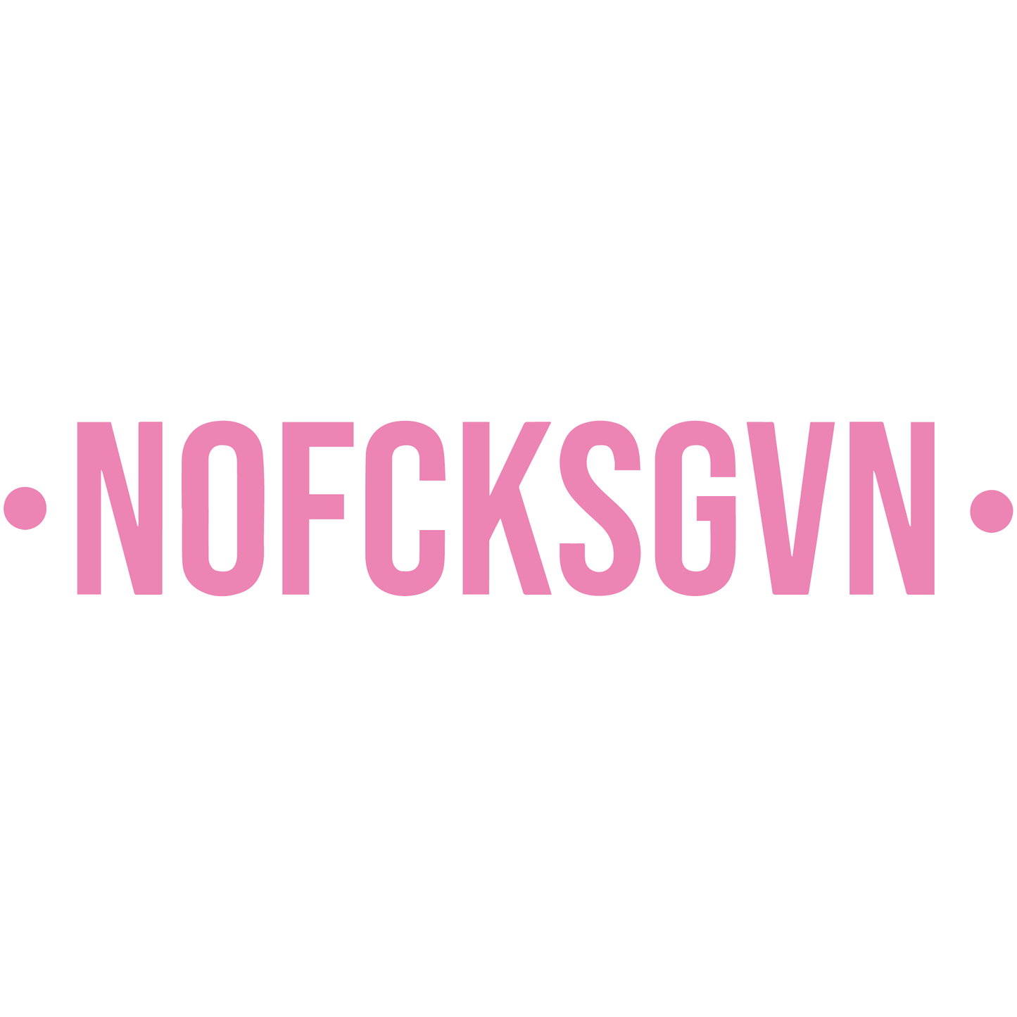 Nalepka NOFCKSGVN | sticker.si