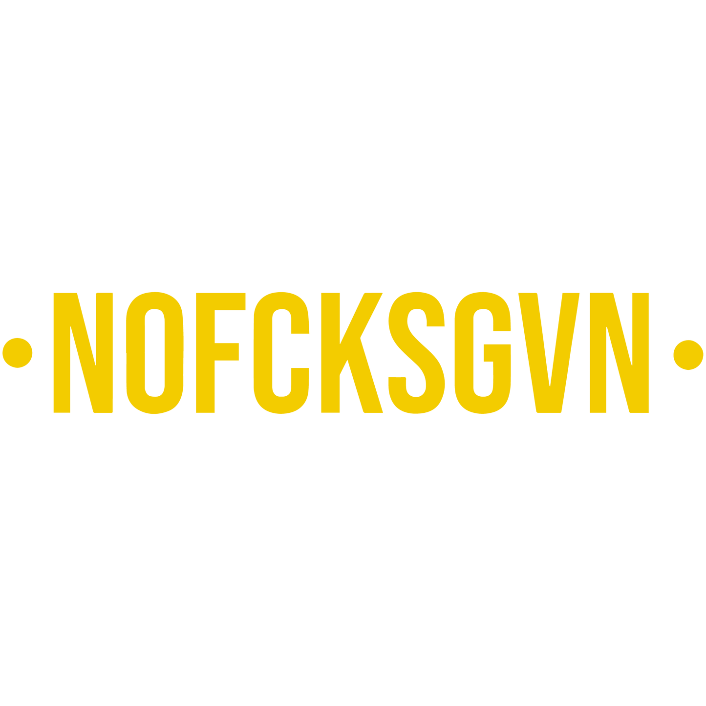 Nalepka NOFCKSGVN | sticker.si