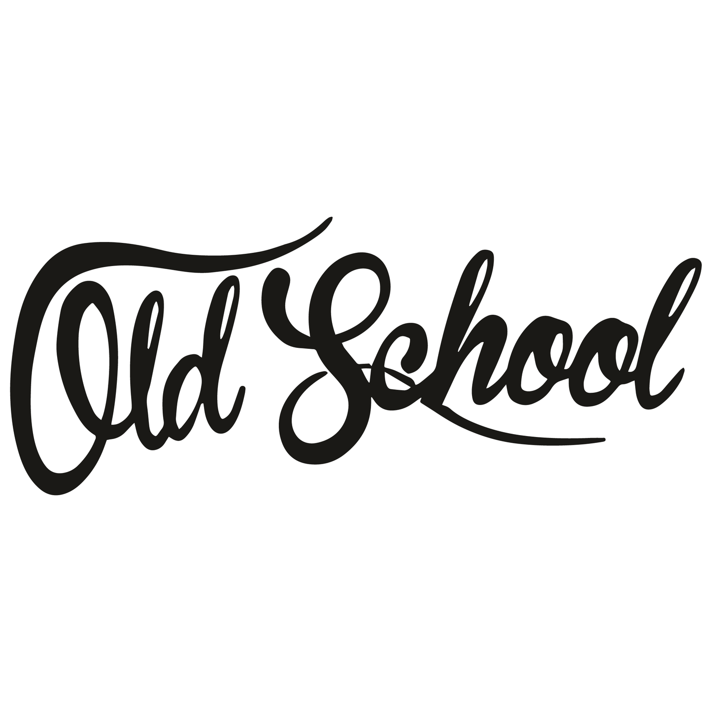 Nalepka Old School | sticker.si