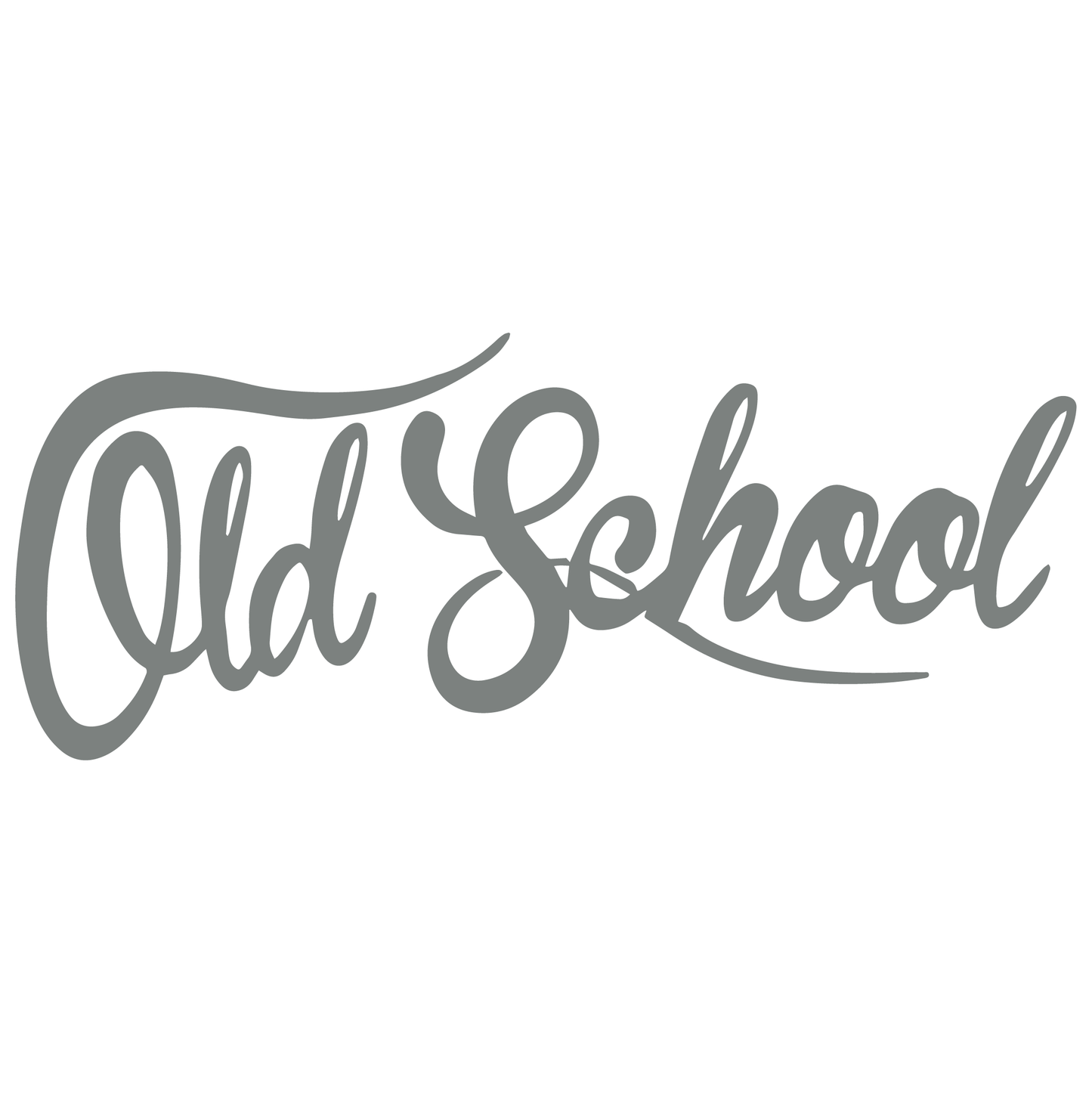 Nalepka Old School | sticker.si