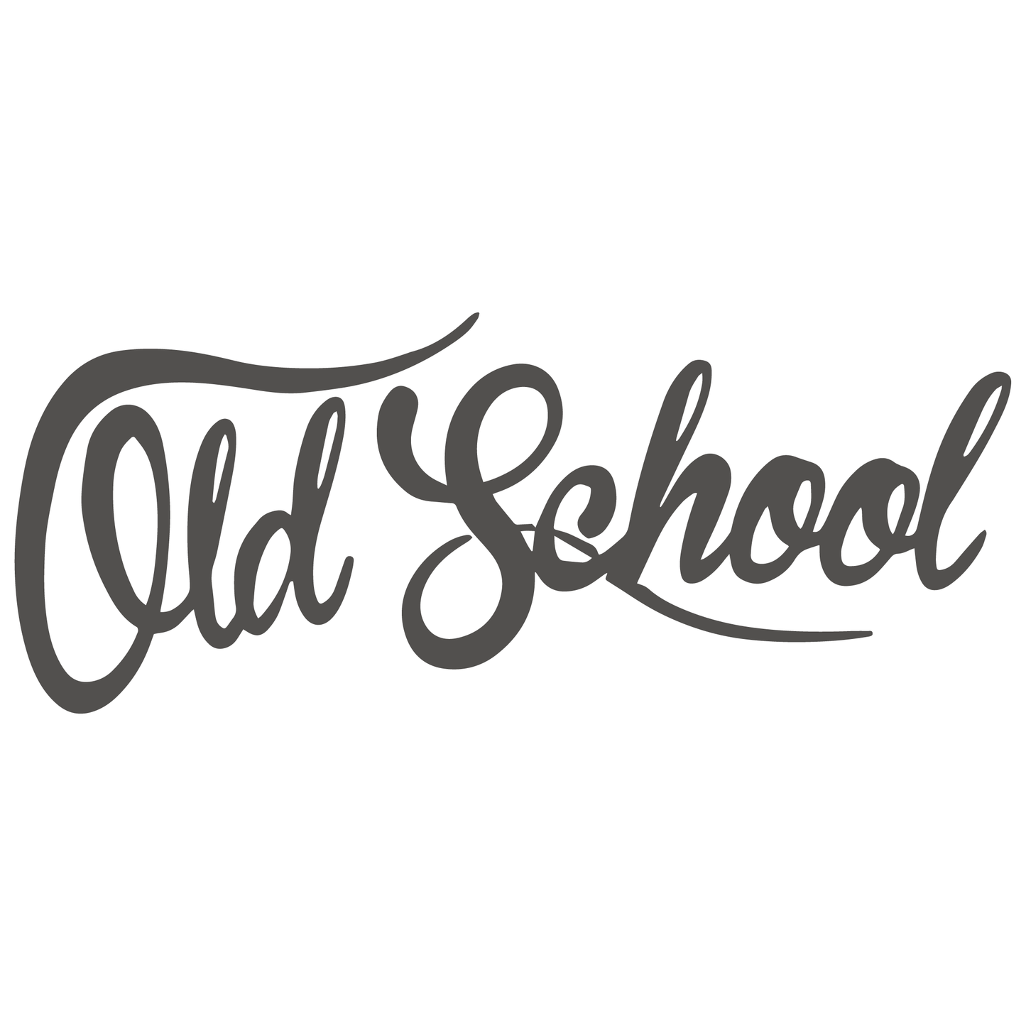 Nalepka Old School | sticker.si