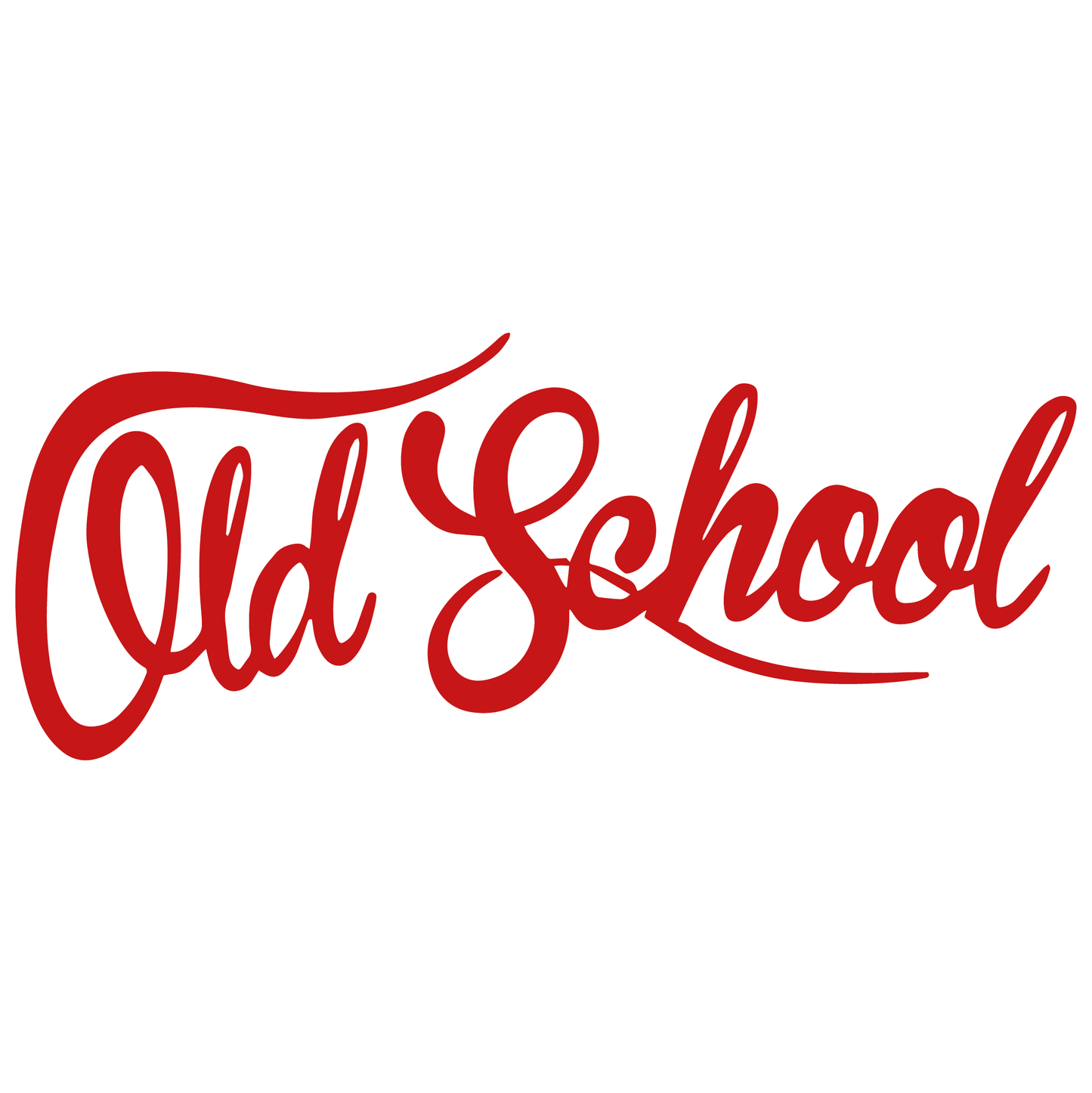 Nalepka Old School | sticker.si
