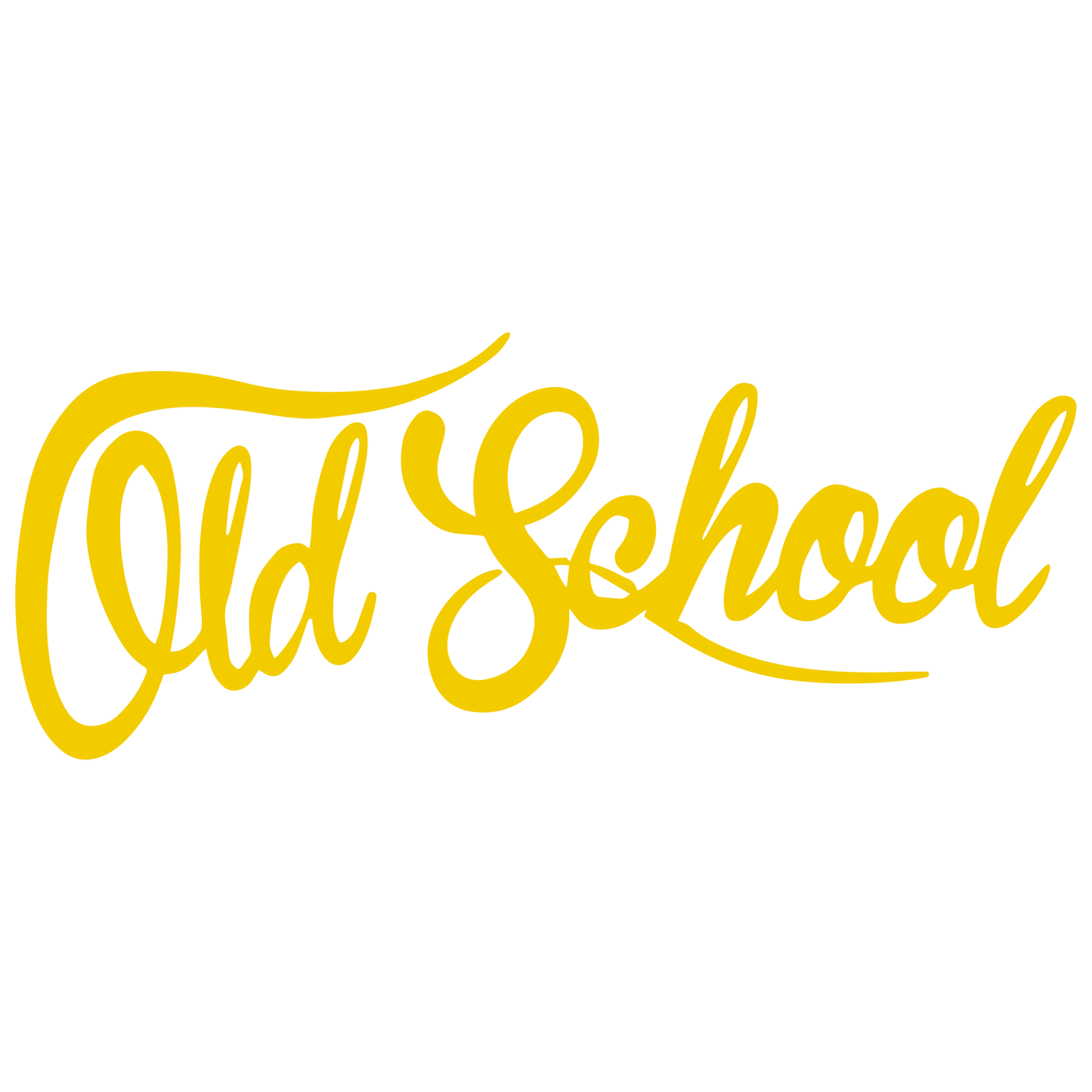 Nalepka Old School | sticker.si