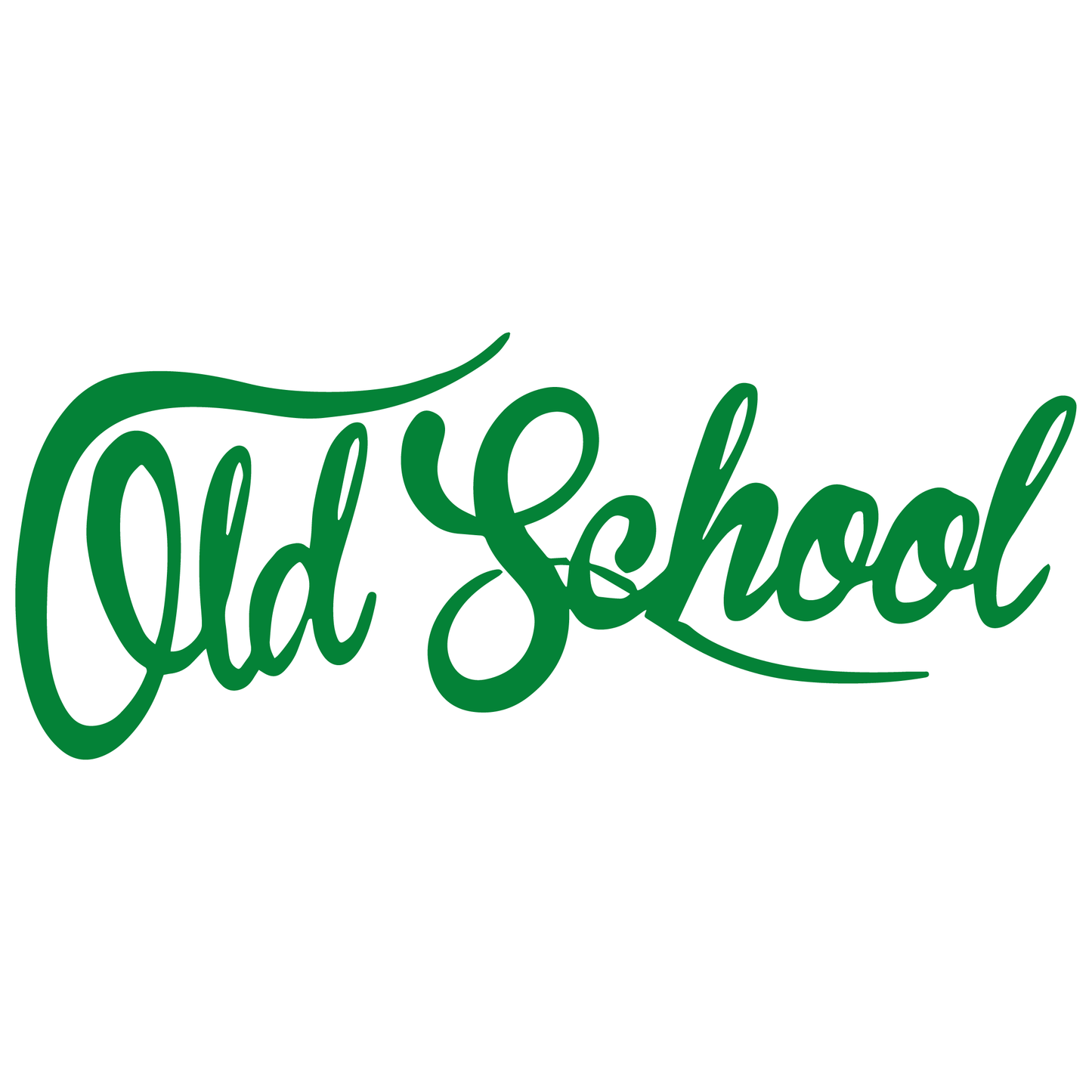 Nalepka Old School | sticker.si