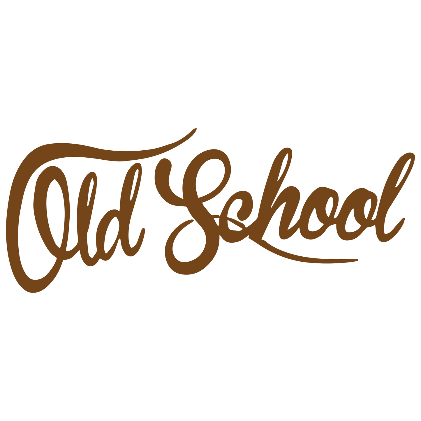 Nalepka Old School | sticker.si