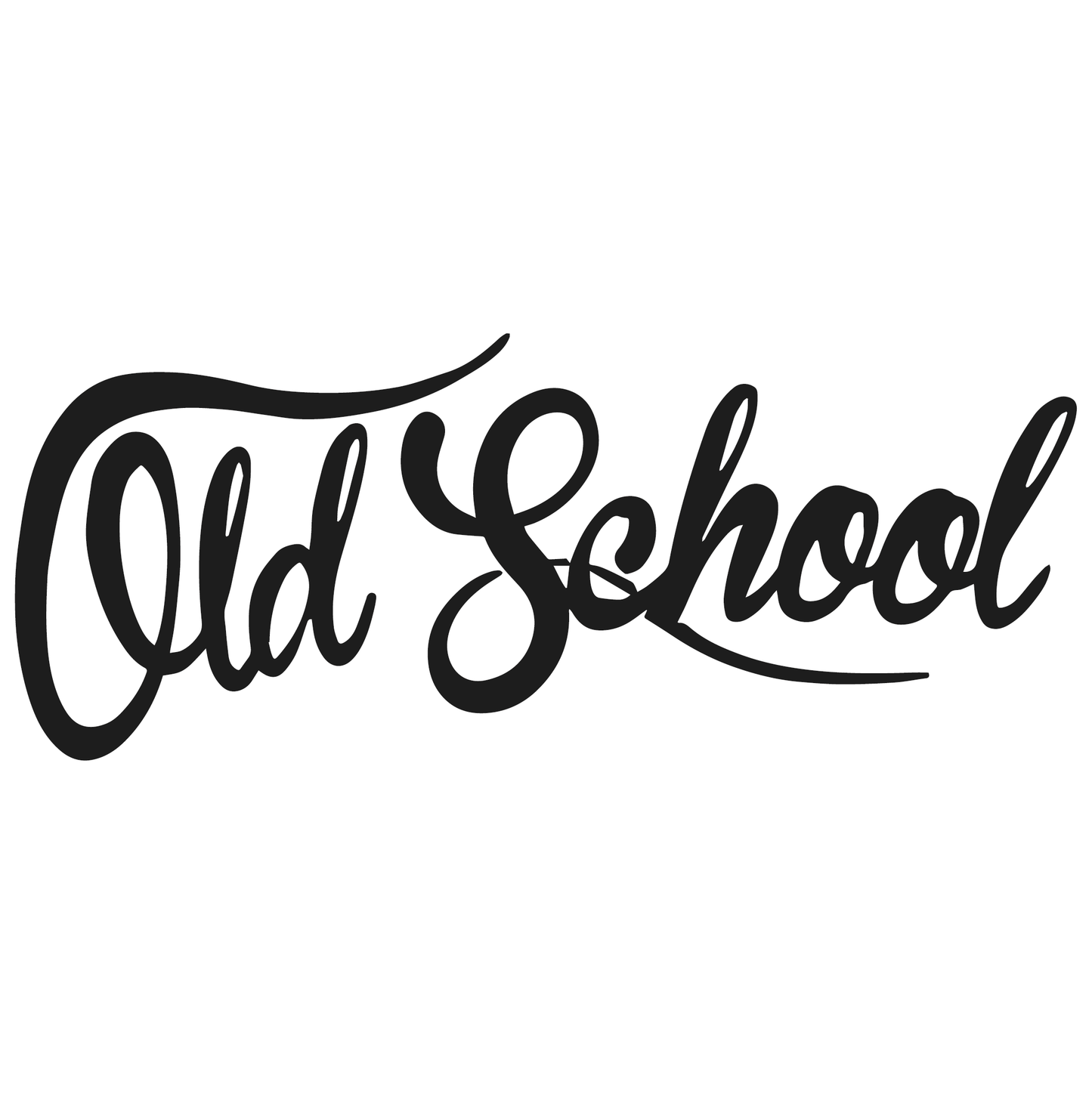 Nalepka Old School | sticker.si