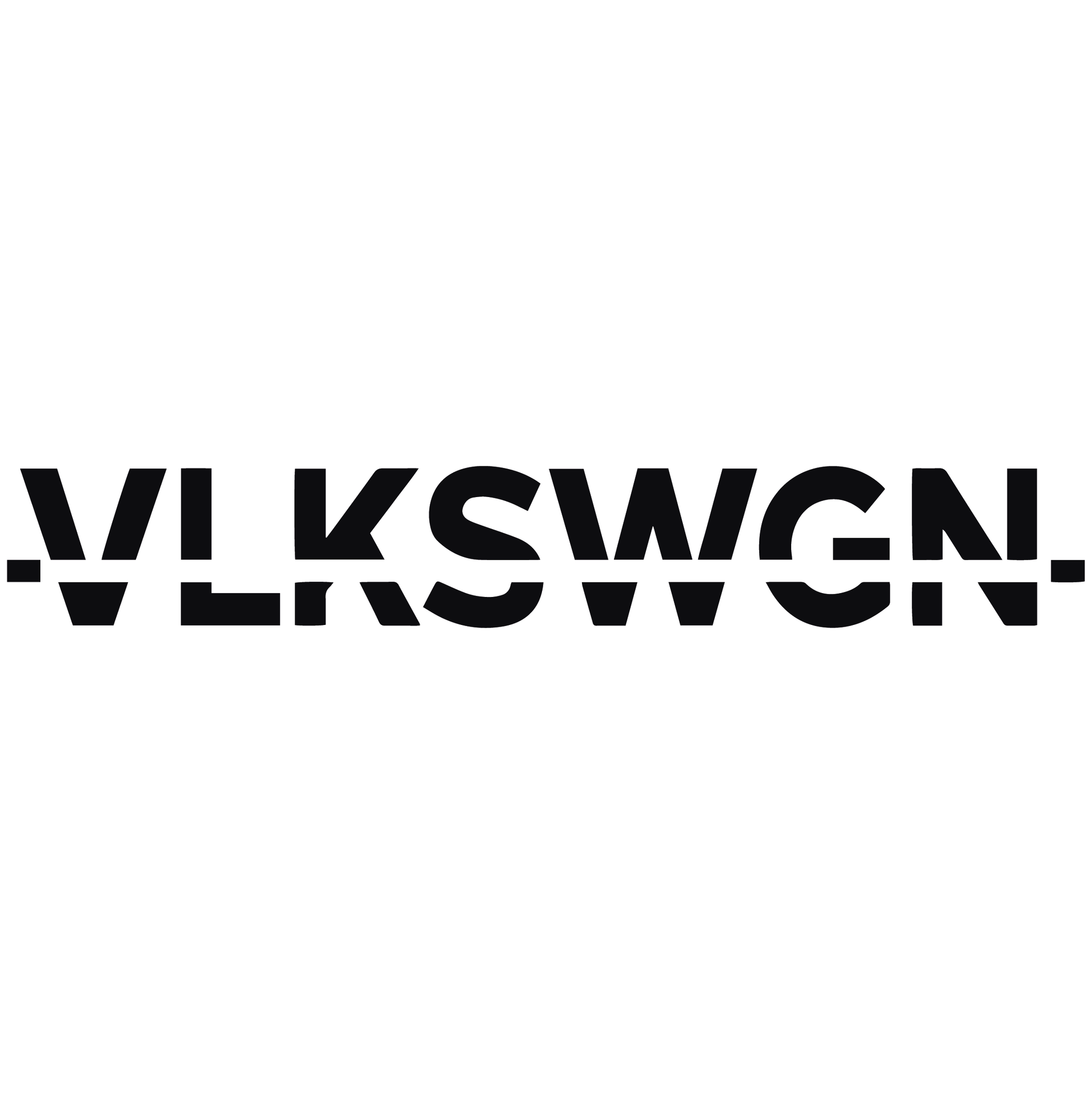 Nalepka VLKSWGN | sticker.si
