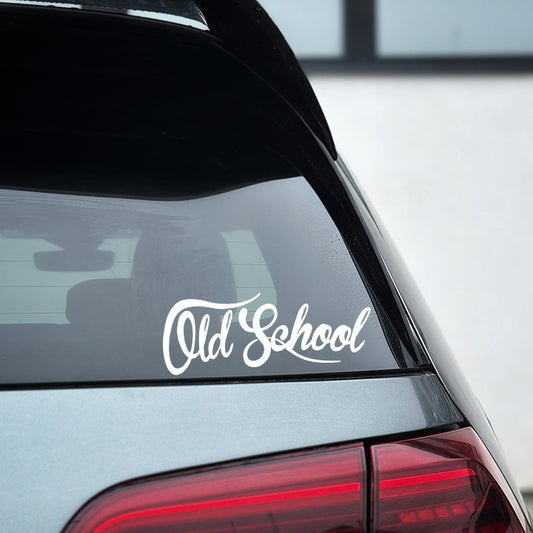 Nalepka Old School | sticker.si