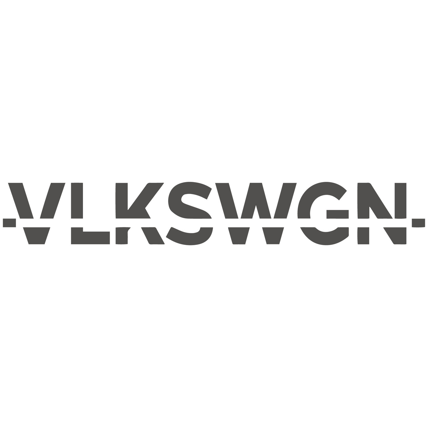 Nalepka VLKSWGN | sticker.si