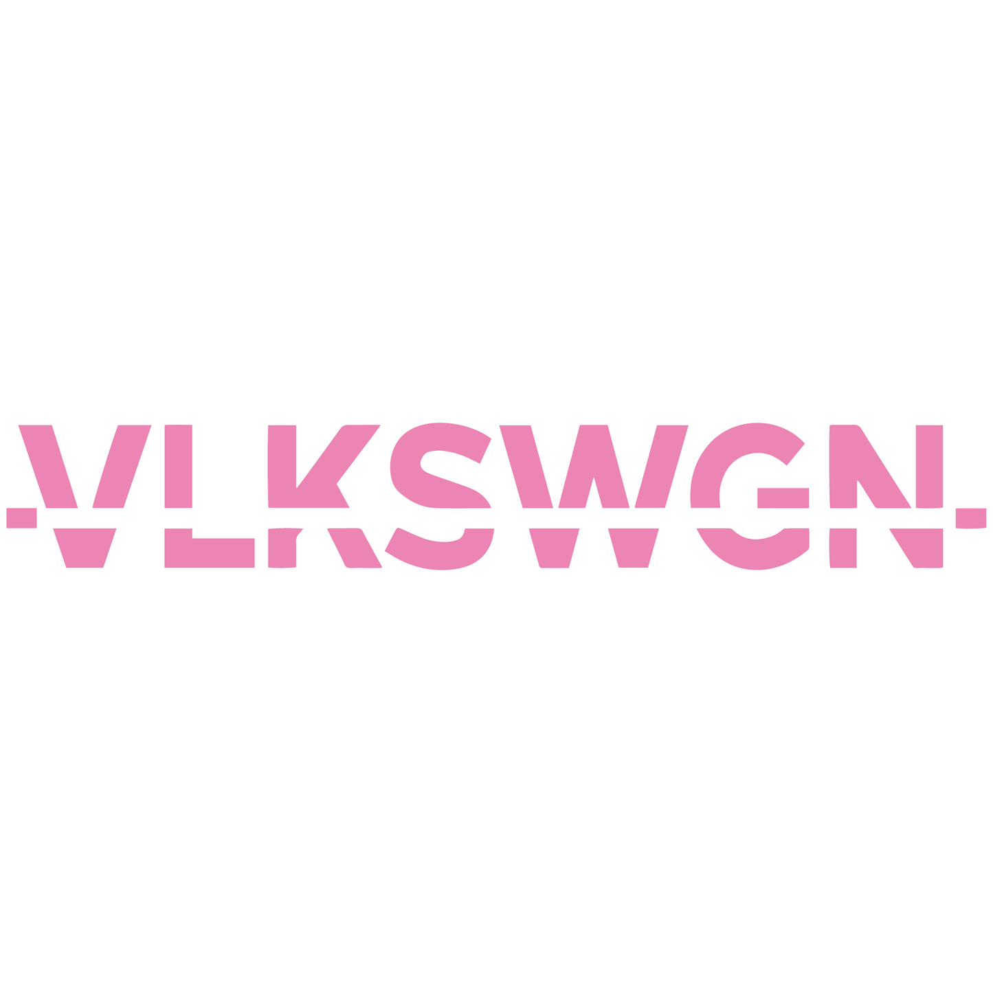 Nalepka VLKSWGN | sticker.si
