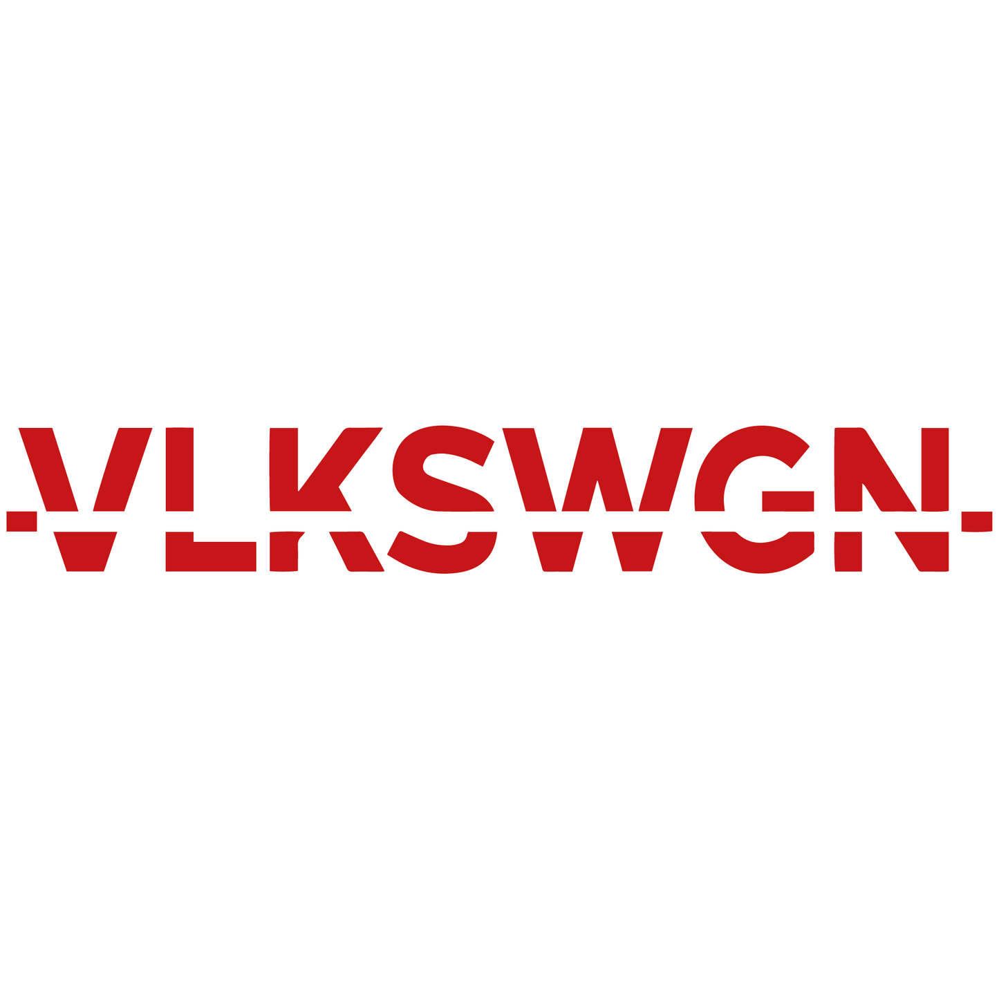 Nalepka VLKSWGN | sticker.si