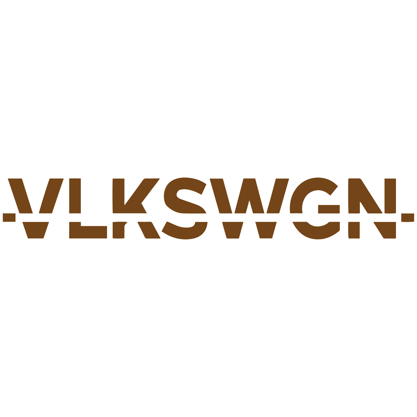 Nalepka VLKSWGN | sticker.si