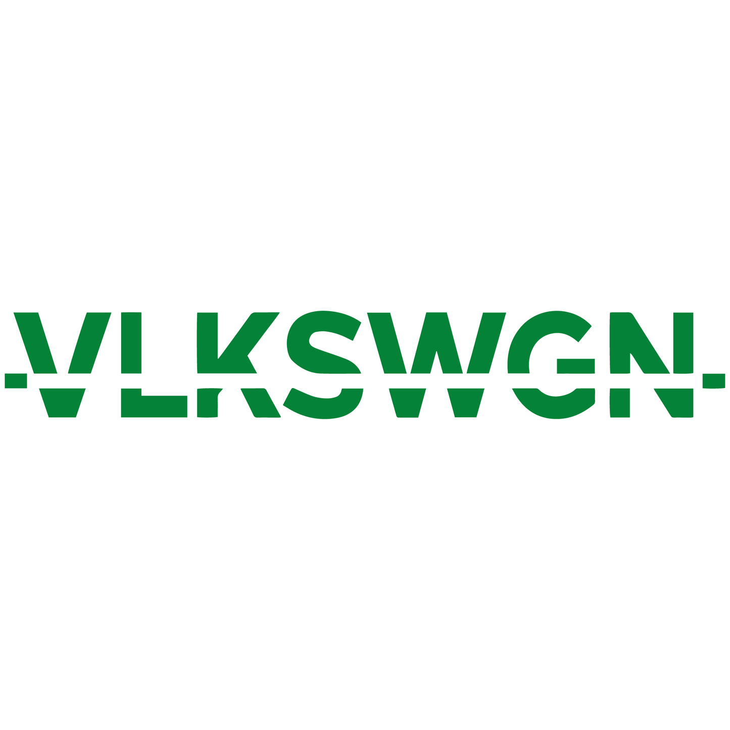Nalepka VLKSWGN | sticker.si